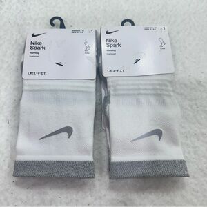 Nike Spark White Running Socks